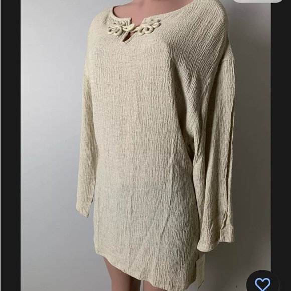 Donna Morgan For Maggy Women’s 3/4 Sleeve Top Tunic Tunic Size 8 - Picture 1 of 13